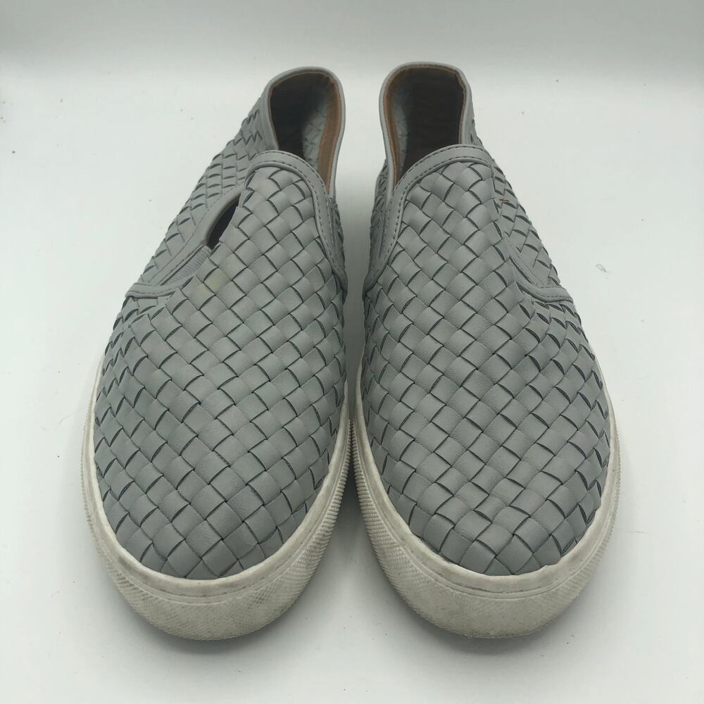 Steve Madden Woven Loafer Sneakers Faux Leather Slip On | Women's Size 9.5